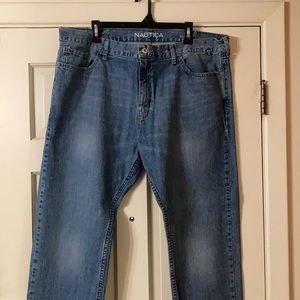 Men's Like New Nautica Jeans Relaxed Fit 40x30